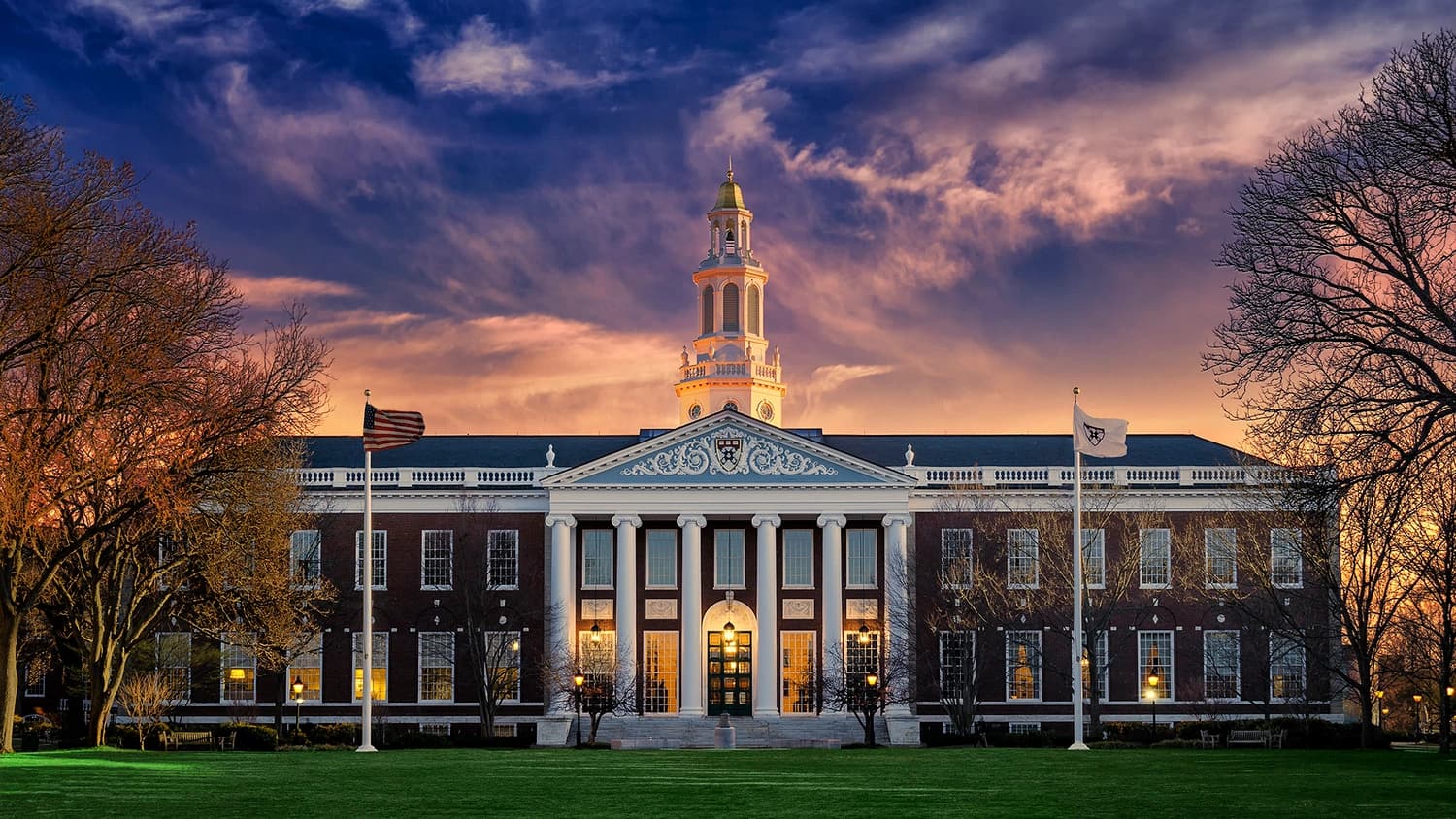 Scenic university campus representing global opportunities